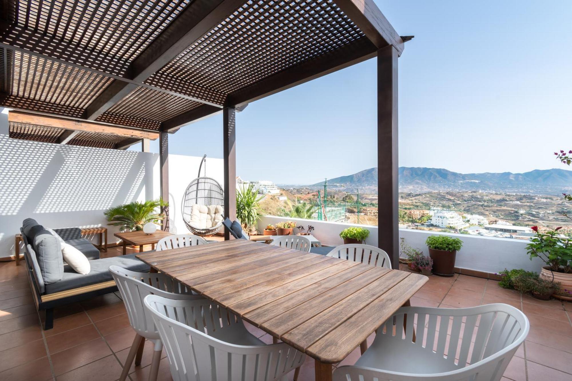 Casa Cerro Azul In La Cala Hills Club Lägenhet Sitio de Calahonda Exteriör bild